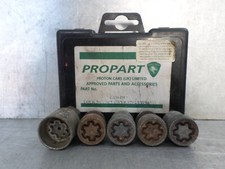 2011 PROTON GEN-2 BOOT ALLOY WHEEL LOCKING WHEEL NUT SET PROPART 
