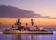 HMS TIGER - HAND FINISHED