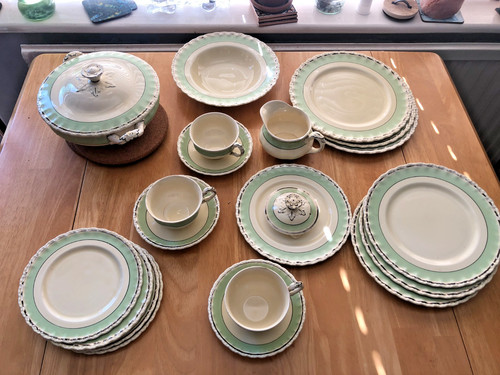 Vintage crockery used - vintage,