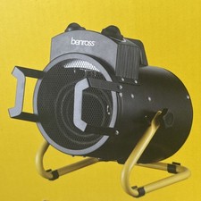 Industrial Fan Heater with Adjustable Thermostatic Control Portable Benross