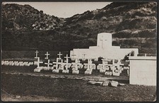GALLIPOLI postcard Unlocated Anzac war cemetery