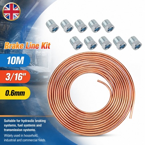 Copper brake pipe - copper, kit