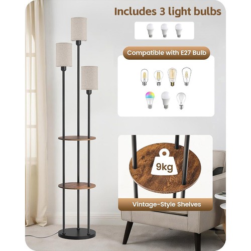 Double head floor lamp - floor, with