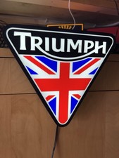 Triumph Led Sign Wall Mounted 