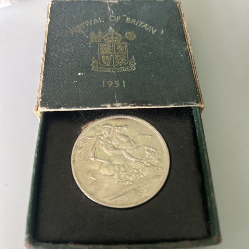 Reduced 1951 five shillings - reduced,
