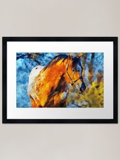 Friendly Appaloosa horse �