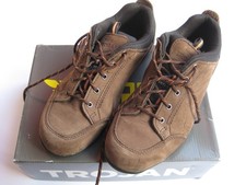 Trojan Phthonus S1 Brown Safety Trainers UK 8 EU42 Shoes Antistatic Steel Toecap