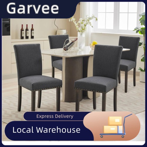 Upholstered dining chairs set - upholstered,