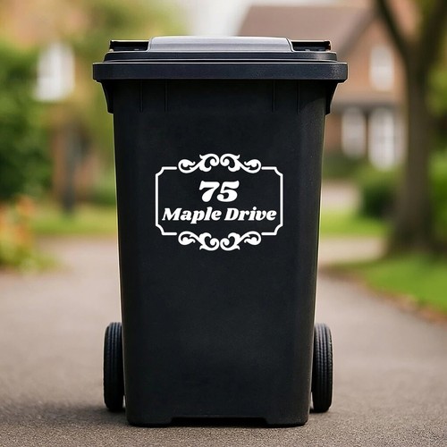 Custom bin stickers - stickers, |