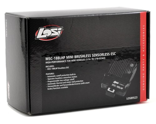 Losi msc 18bl mini - losi, hi-power