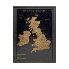 Splosh UK Travel Map Pin Board