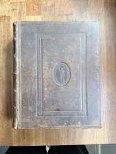 Antique 1800s welsh holy - welsh, bible