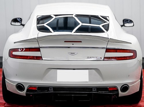 Aston martin rapide red rear - aston,