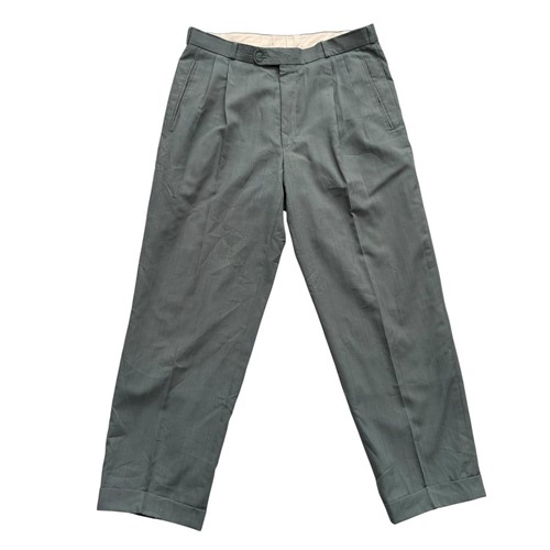 Vintage 80s trousers mens pale - vintage,
