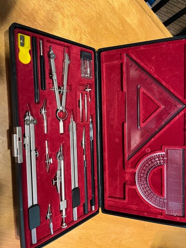 Drawing set case - set,