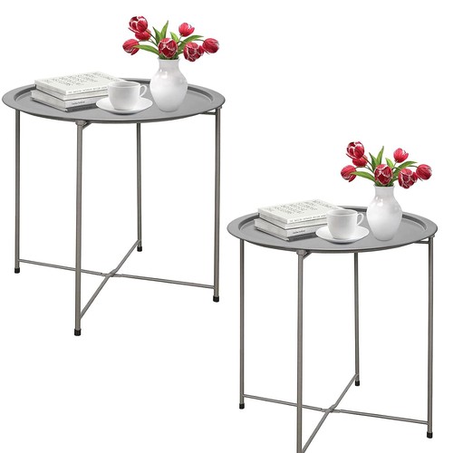Grey folding metal side - folding,
