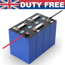 4PCS 12V 280Ah LiFePO4 Lithium Battery Cell Support Parallel/Serial 6000+ Cycle