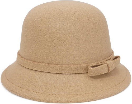 Felt cloche hat - cloche,