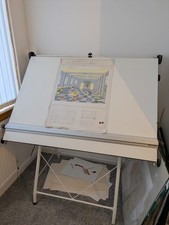 Freestanding and foldable A0 drawing board from JR Bourne Supplies