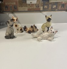 Small Ceramic Cat Lot 5