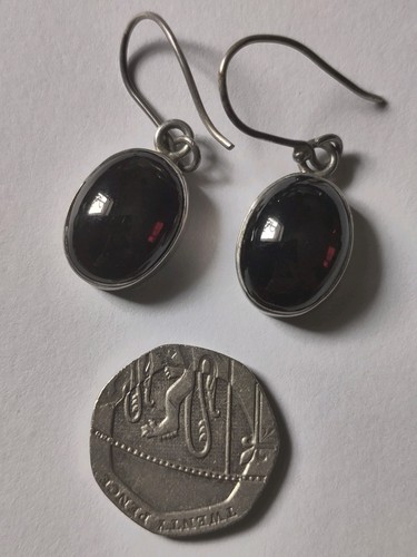 925 sterling garnet - sterling, cabochon