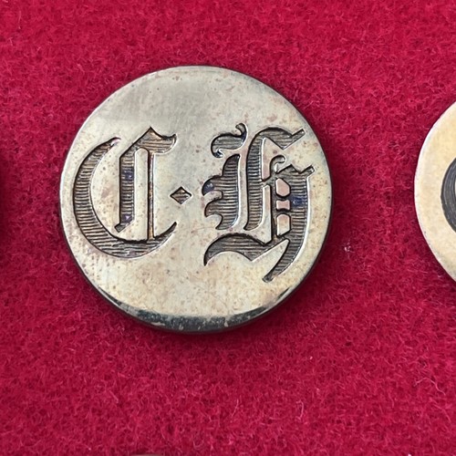 Hunt livery button cowdray - hunt, button.