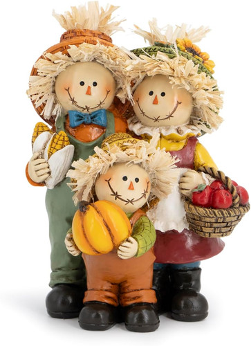 Fall scarecrow family - scarecrow,