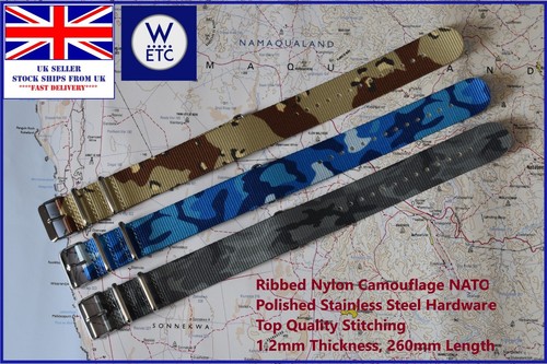 Nato watch strap - strap,, camo