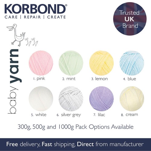 Korbond baby yarn - baby, dk