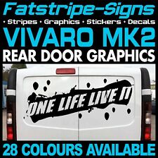 to fit VAUXHALL VIVARO ONE