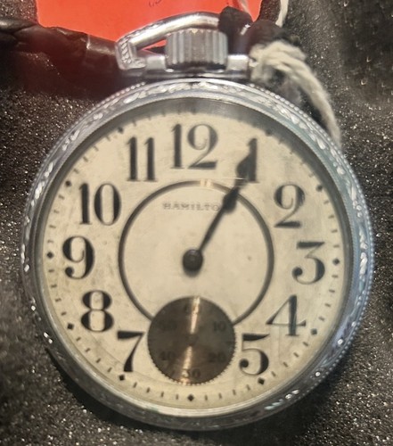 1904 hamilton railroad watch - 1904,