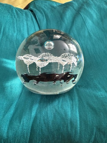 Caithness glass paperweight - glass,