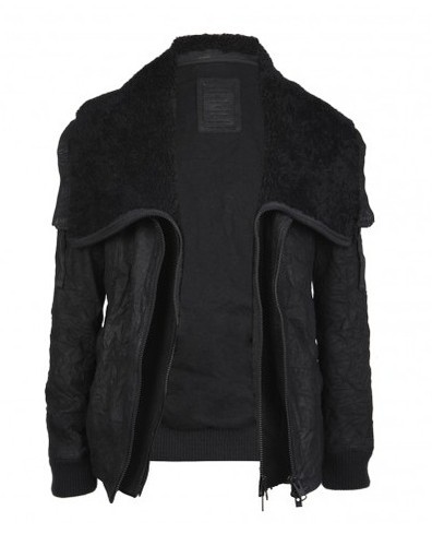 Great black double zip - great,