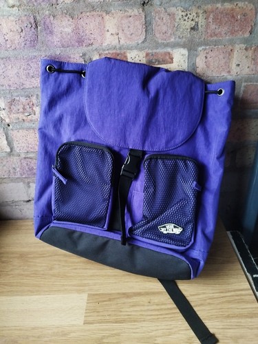 Vans backpack purple black - backpack,