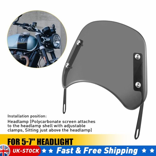 Smoke motorcycle windshield - smoke,