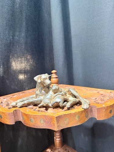 Pierre chenet animal bronze - chenet,