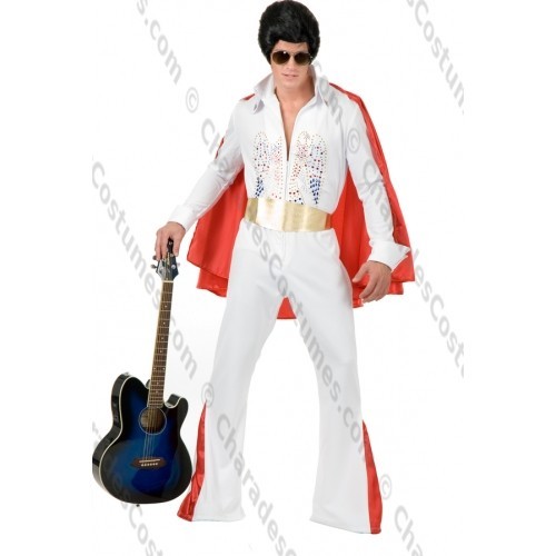 Rock star elvis look - rock,