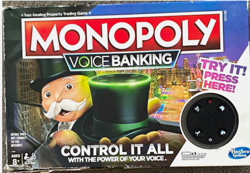 Hasbro monopoly voice banking - monopoly,