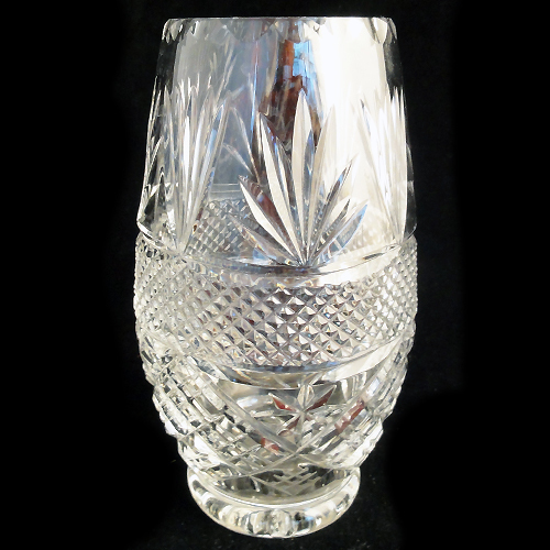 Edinburgh vase hand cut - edinburgh,
