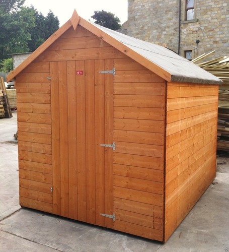 10x6 wooden garden shed - wooden,