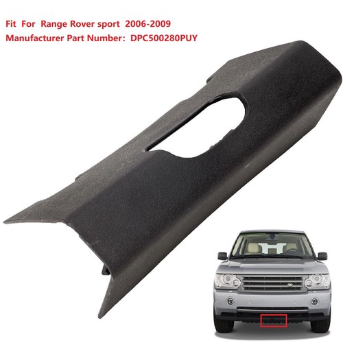 Front bumper tow hook - tow, cover