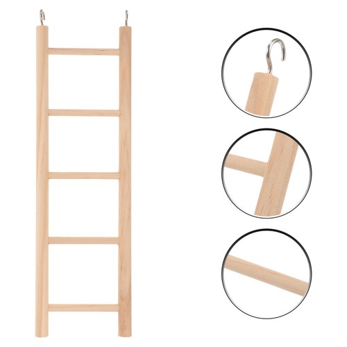 Wooden bird ladder - wooden,