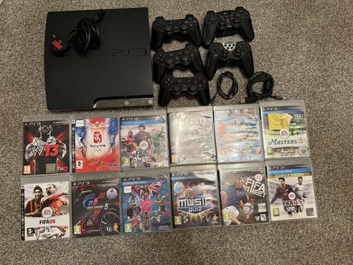 Sony ps3 slim 120gb black - 120gb,