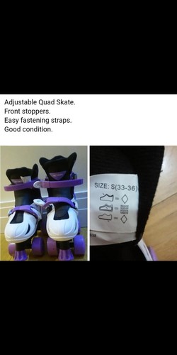 Adjustable quad skates - skates,