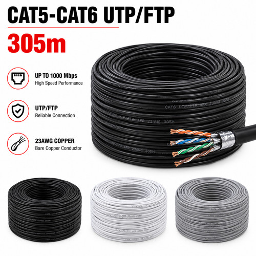 305m rj45 cat5e cat6 - 305m, ethernet