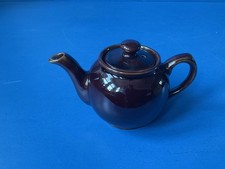 Vintage Sadler Brown Betty Teapot Small 2 Cup 0.4l capacity 