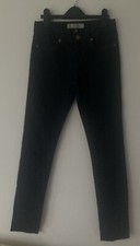 Topshop Moto Dark Navy Cotton