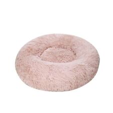Dog Bed Donut Soft Round Plush