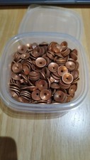 50 Grams 12mm Copper Roves 