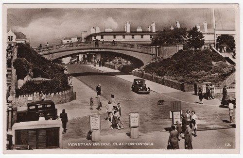Clacton sea venetian bridge - venetian,